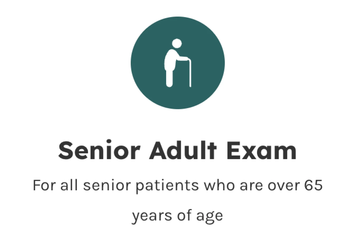 Senior Adult Exam